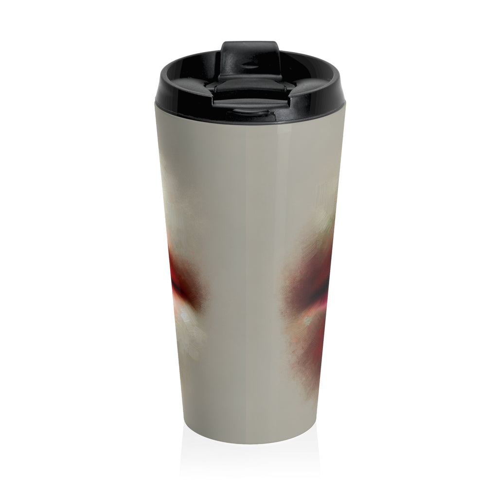 Shh Lip Shushing Finger Stainless Steel Travel Mug | Silent Sips