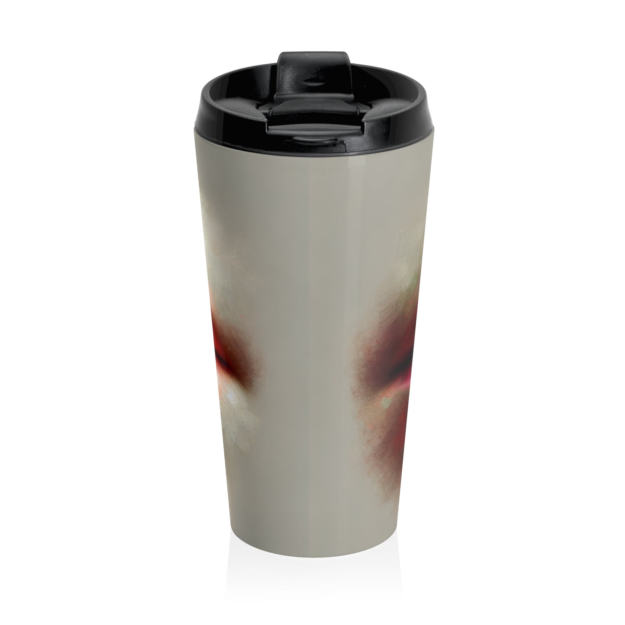Shh Lip Shushing Finger Stainless Steel Travel Mug | Silent Sips