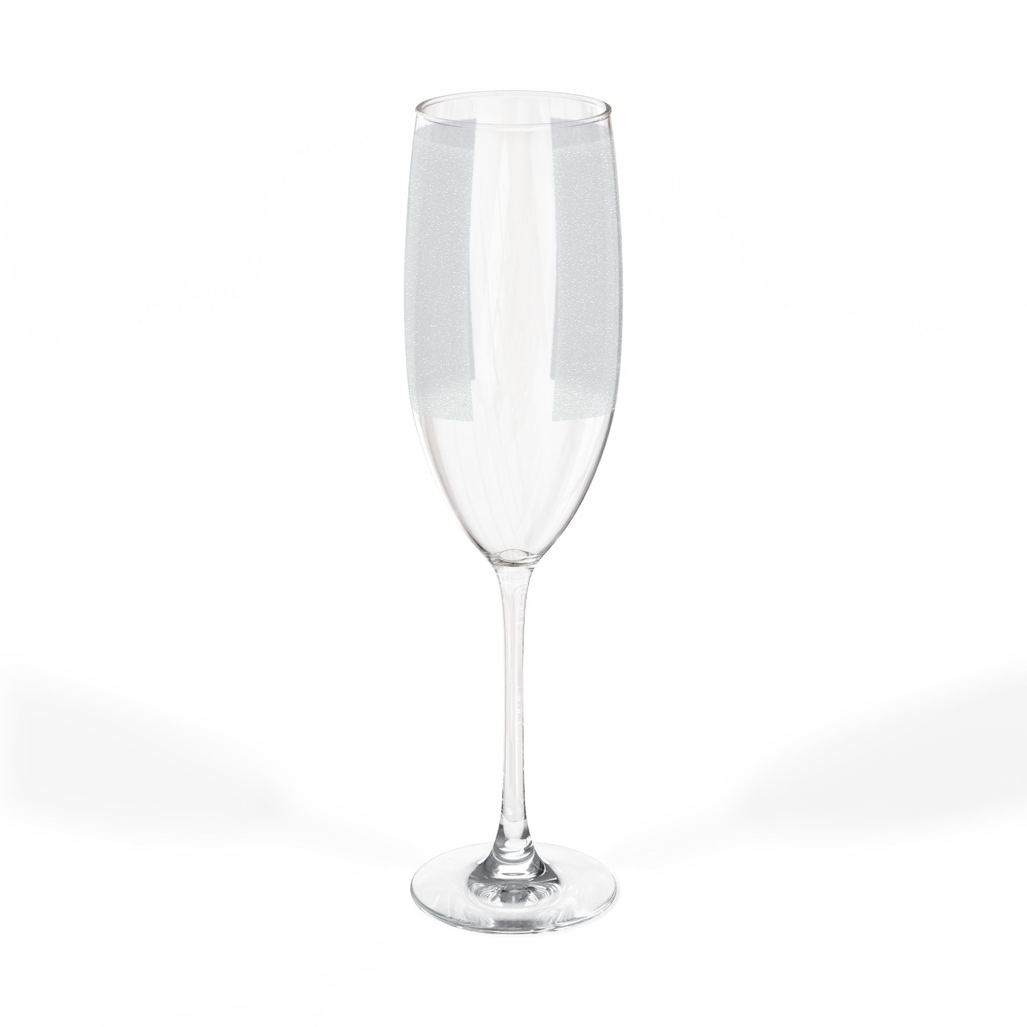 Engravable Champagne Flute 8oz | Personalized Etched Glass