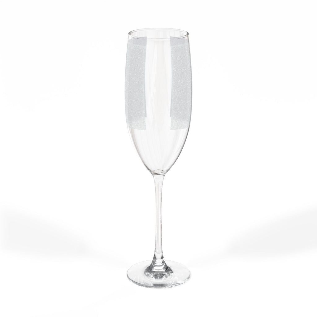 Engravable Champagne Flute 8oz | Personalized Etched Glass