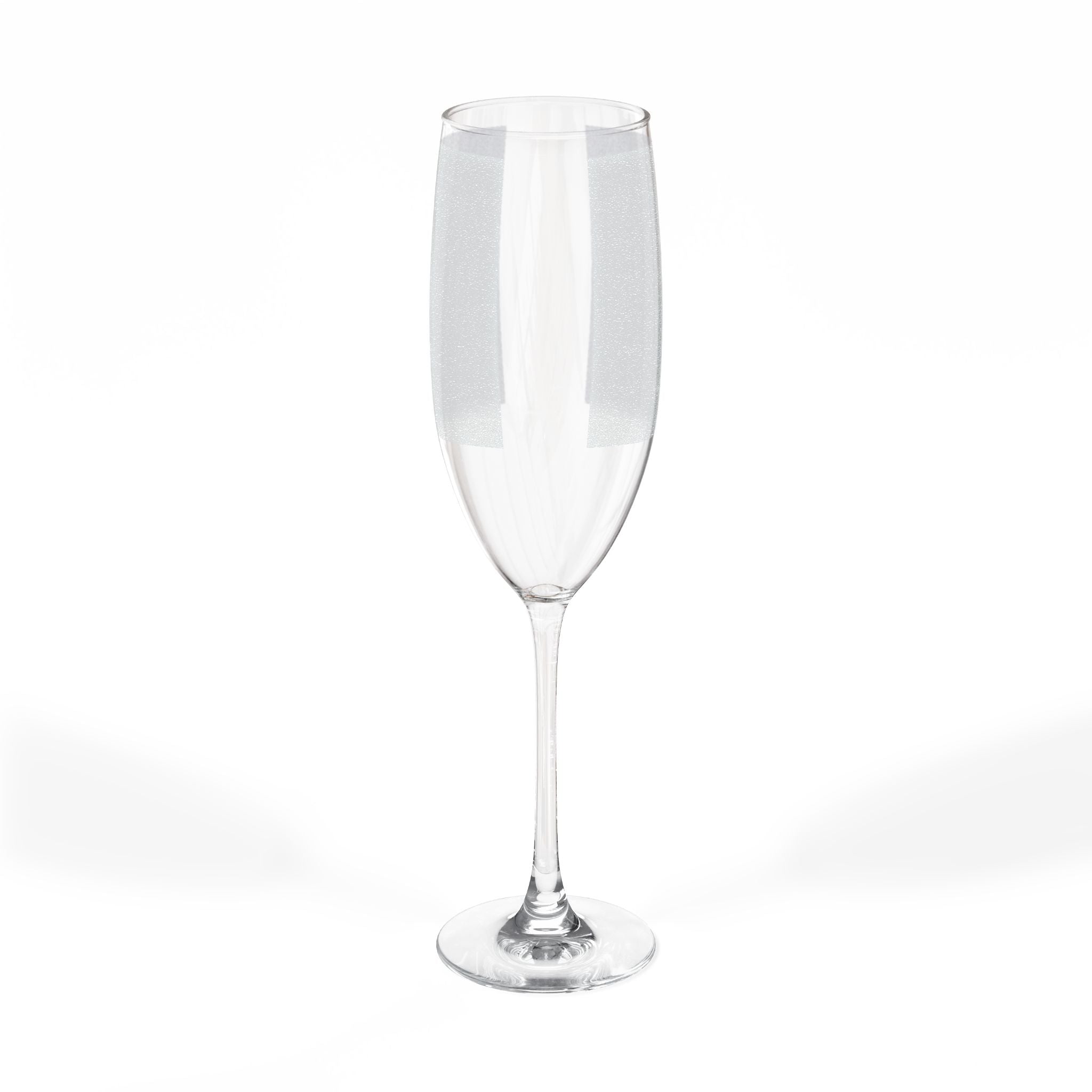 Engravable Champagne Flute 8oz | Personalized Etched Glass