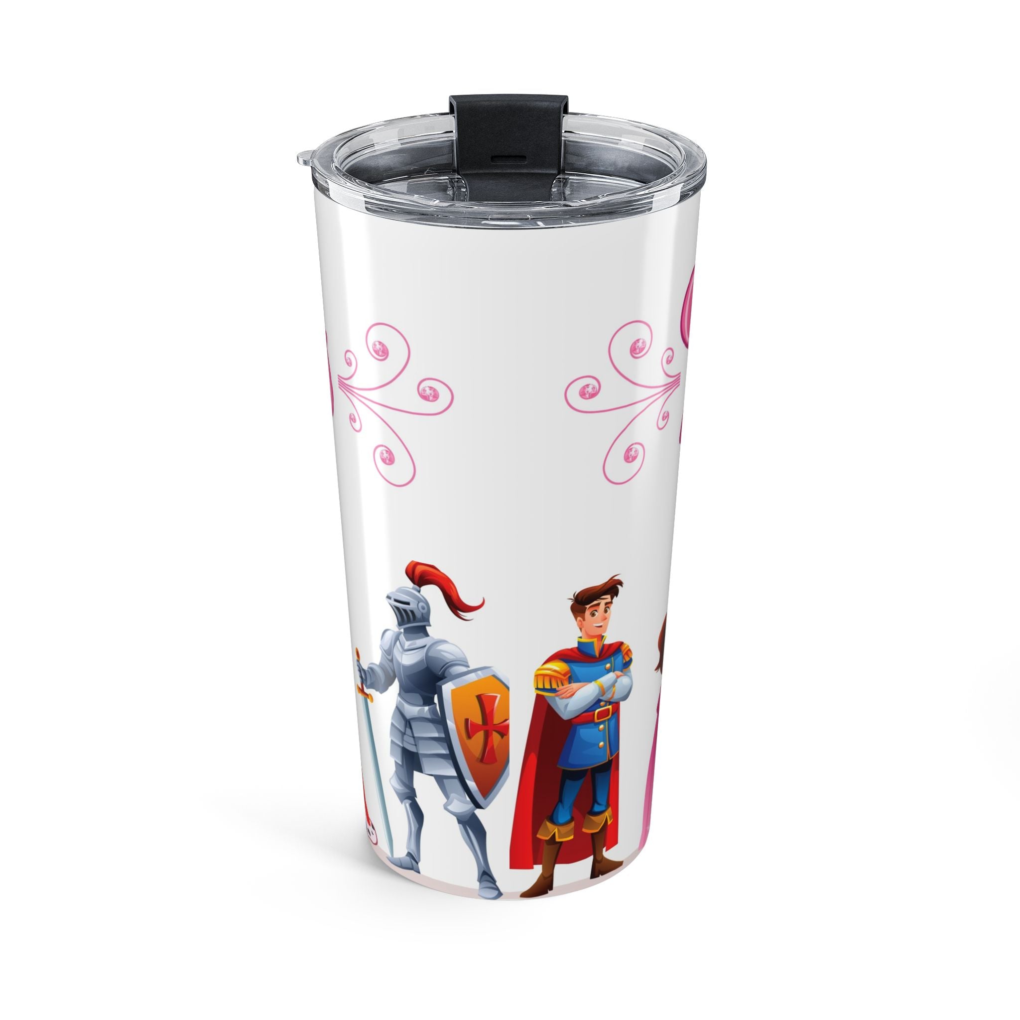 Princess Castle Characters Tumbler 20oz | Fairy Tale Royalty Design