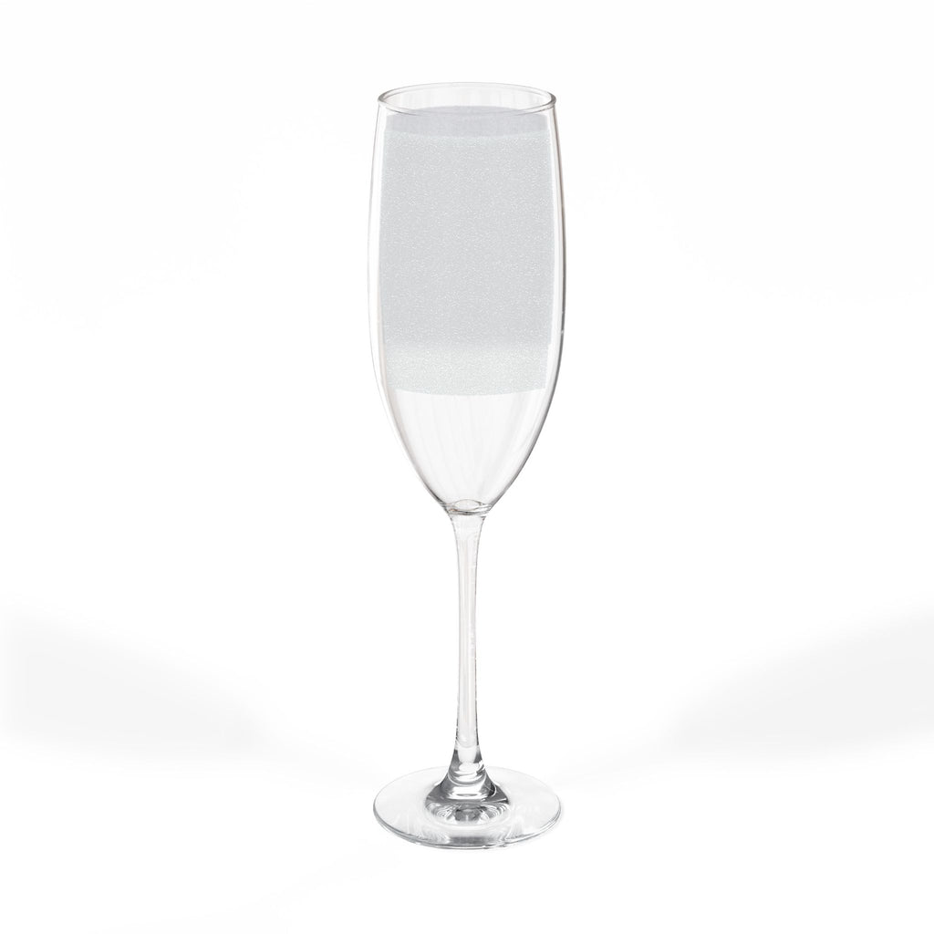 Engravable Champagne Flute 8oz | Personalized Etched Glass